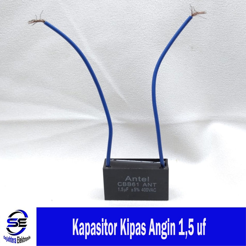Kapasitor Kabel Kipas Angin 1,5 uf