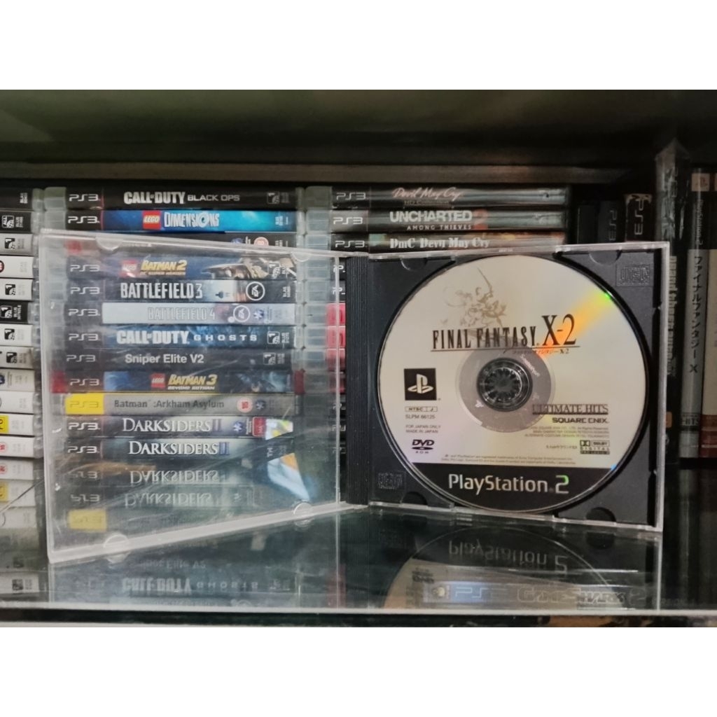 Kaset Game PS2 Original Final Fantasy X-2 Ultimate Hits Japan Only