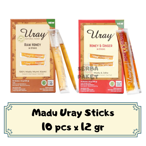 

Madu Uray Stick 10 pcs x 12 gr