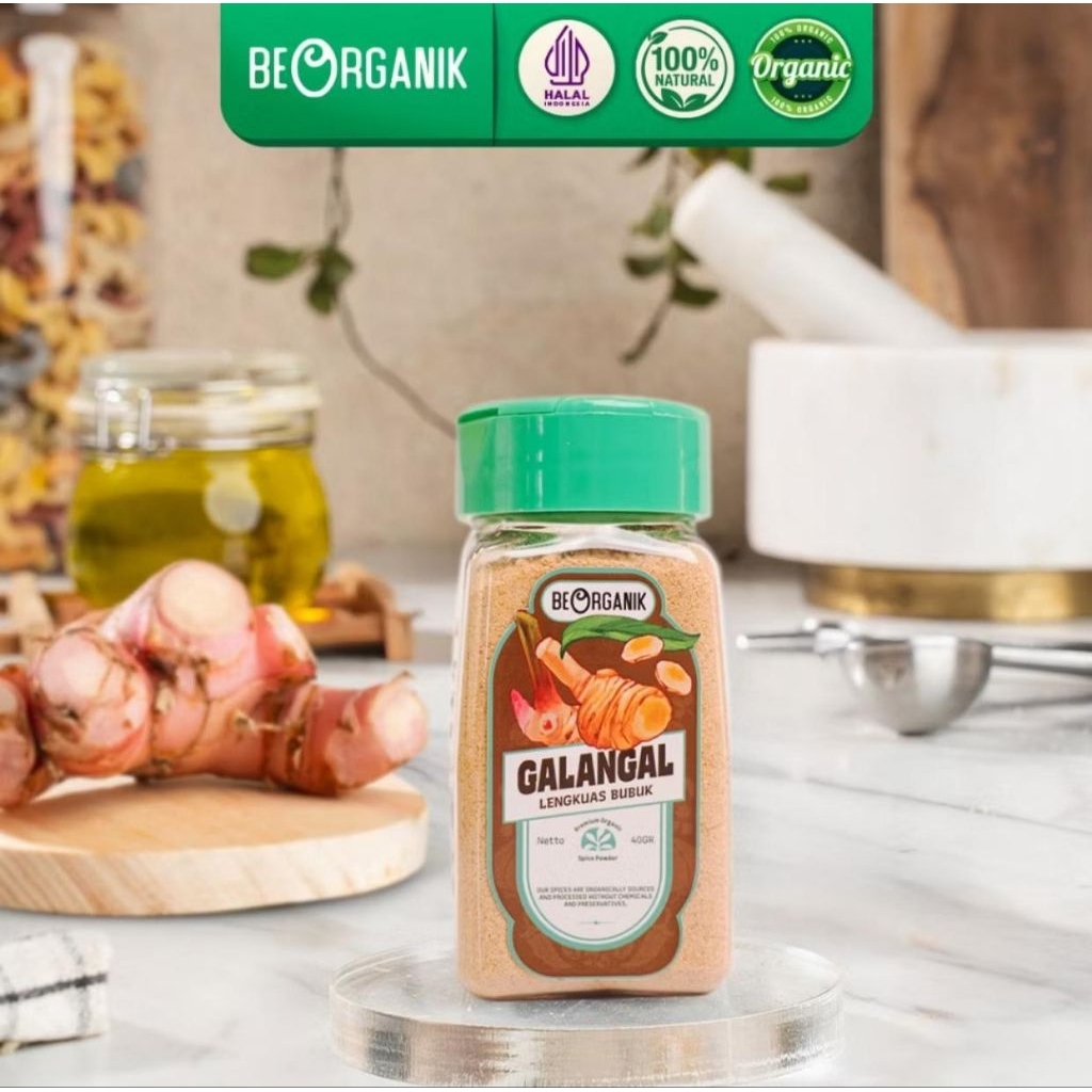 

BEORGANIK LENGKUAS BUBUK 40GR - KUUSTORE