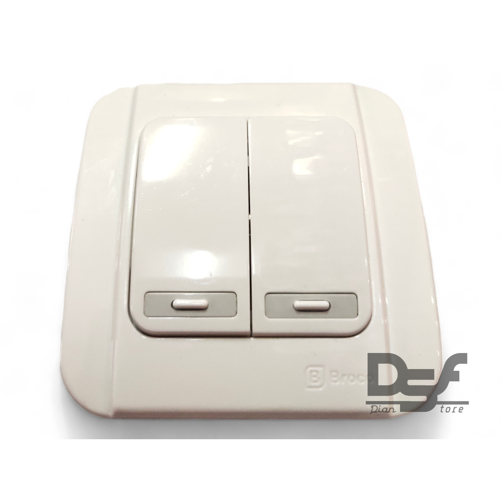 Broco Galleo white Saklar seri / Saklar seri Broco Galleo