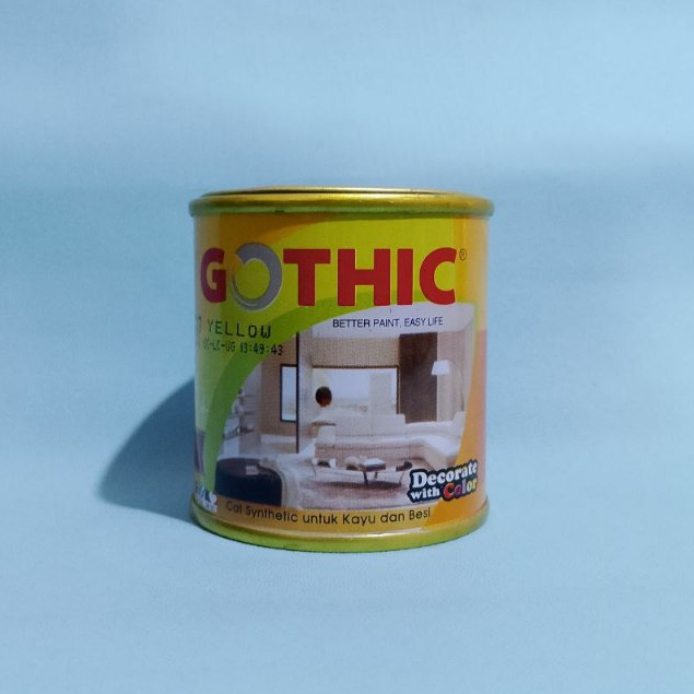 Cat Minyak Besi Kayu Sintetik 100ml GOTHIC