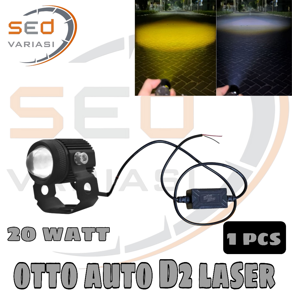 OTTO D2 LASER LAMPU TEMBAK PROJIE PLUS KIPAS