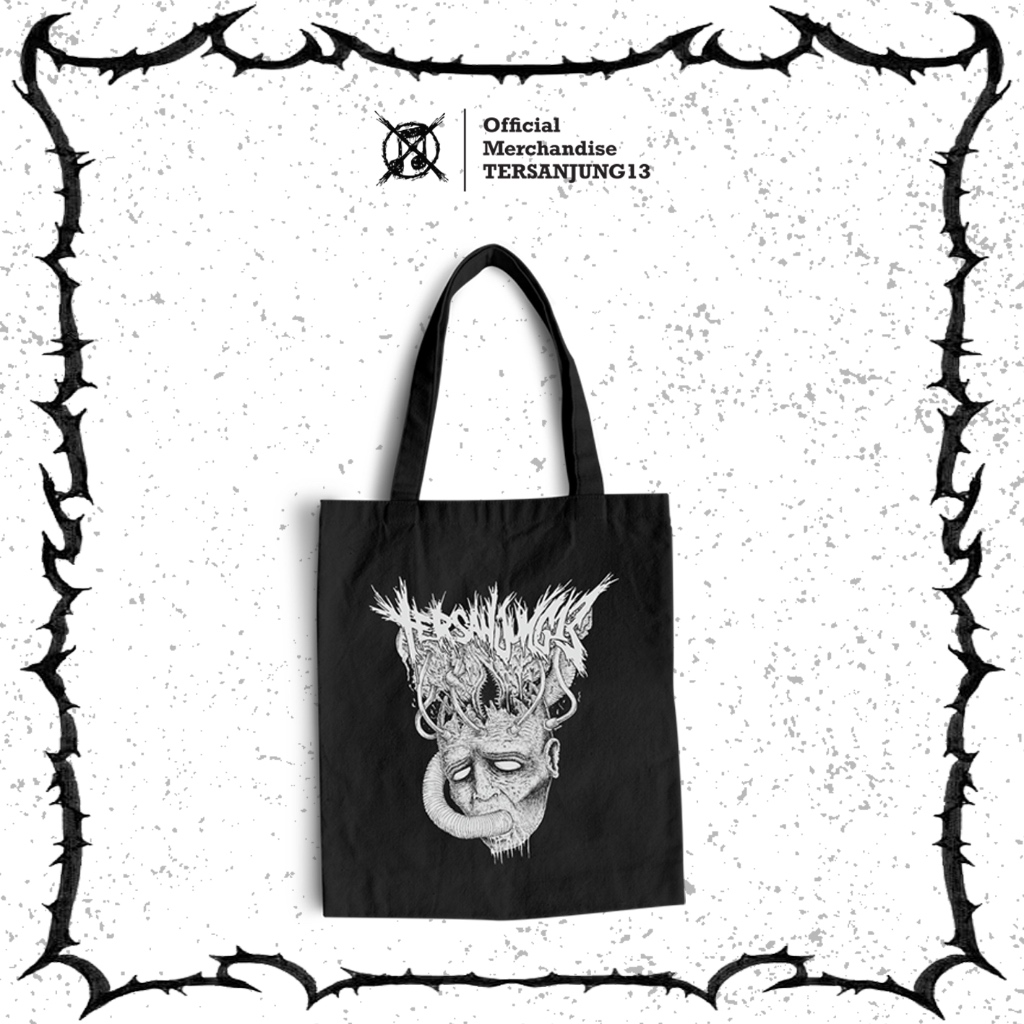 Totebag  Official Tersanjung13 | Tas Jinjing | Tas Musik | Grindcore | Punk