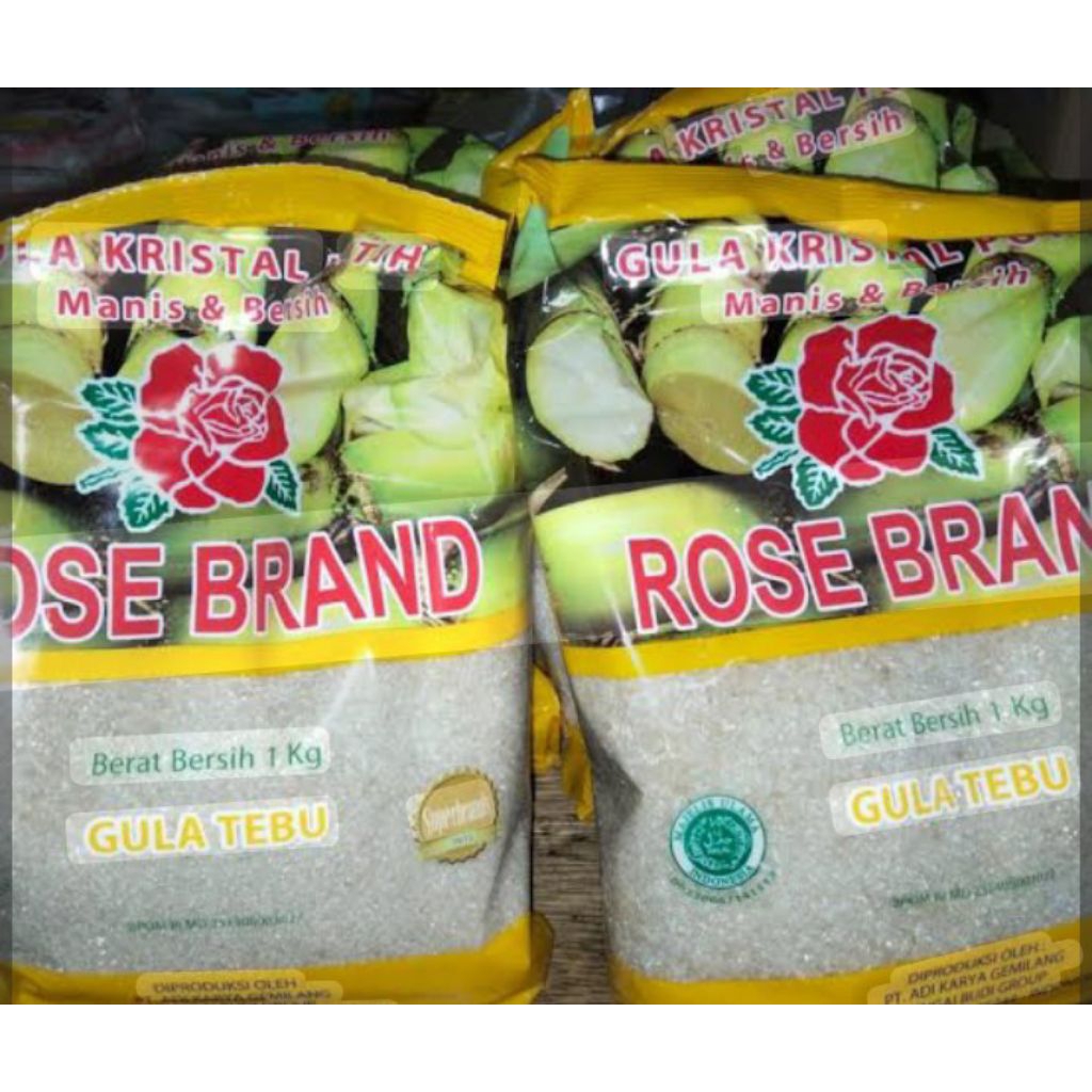 

Rose Brand Gula Pasir 1kg/ Gula Pasir Rose Brand kemasan 1kg/ gula pasir/ gula premium/ TOKOKITA/BELANJAMURAH/BELANJA GROSIR DAN ECER/ GULA ROSEB BRAND KUNING / GULA ROSE BRAND PUTIH 1KG