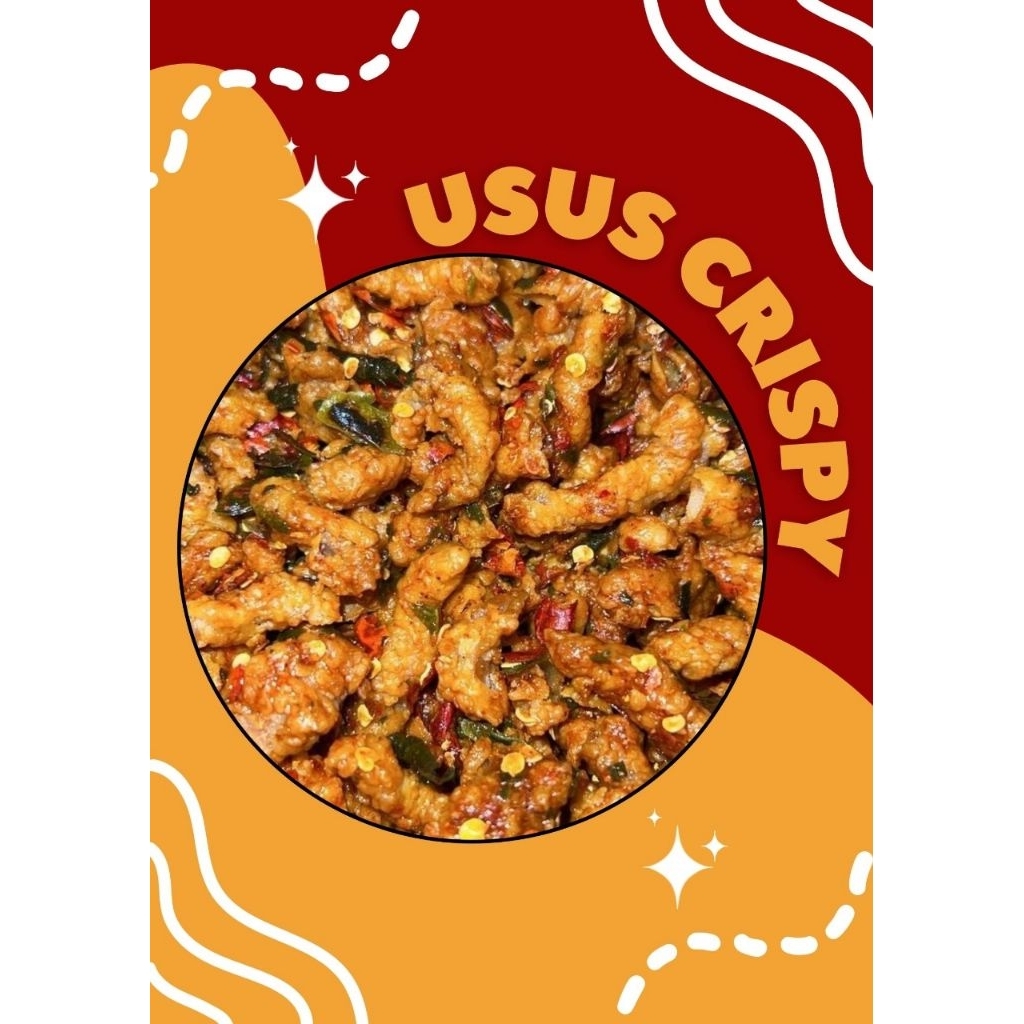 

Usus crispy daun jeruk
