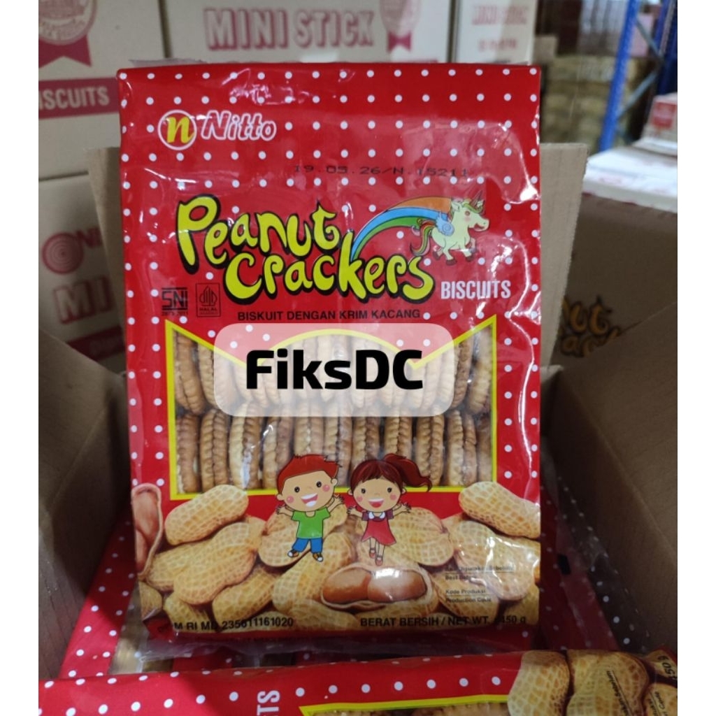 

Nitto Peanut Crackers 450Gr