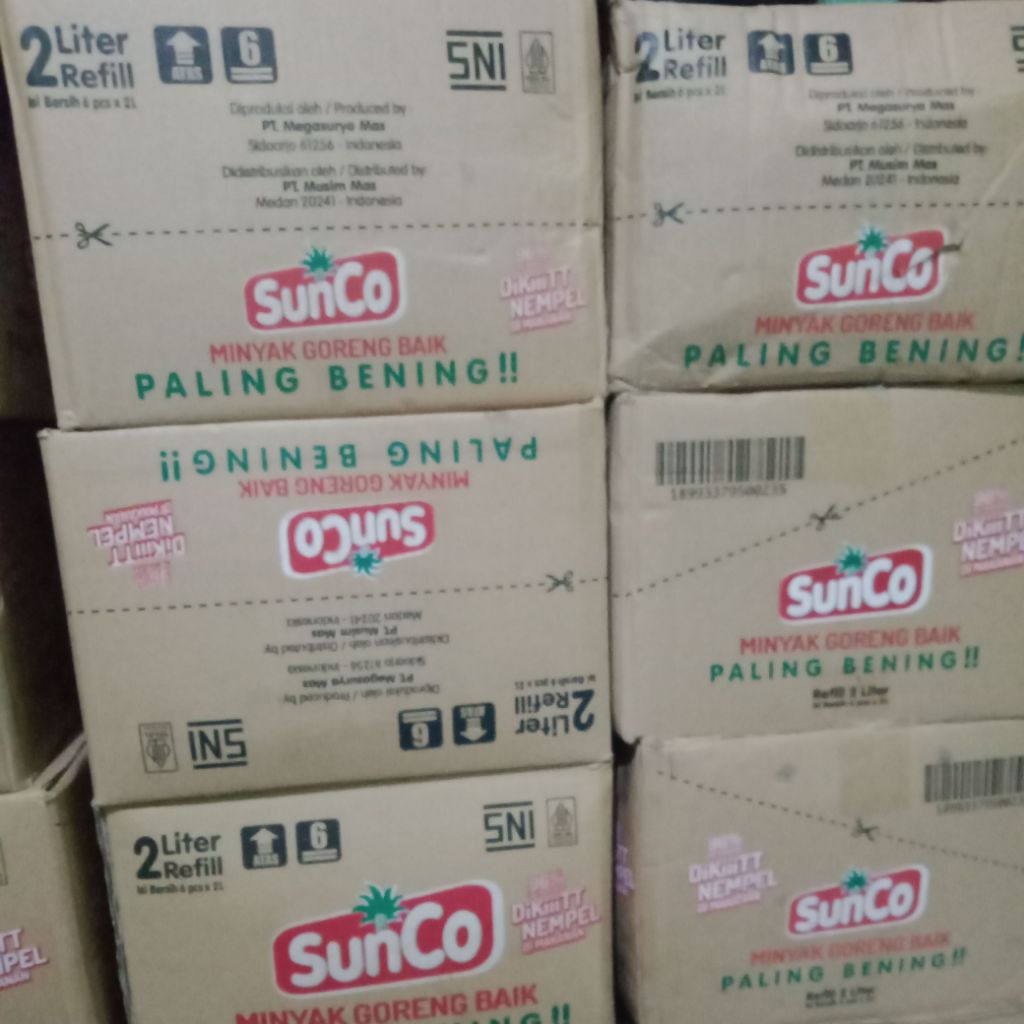 

minyak goreng sunco kartonan 2liter