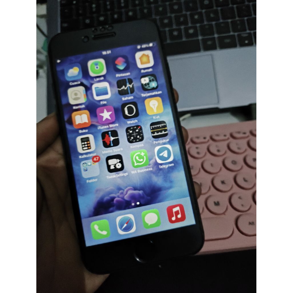 iphone 7 jailbreak / 128 siap pakai garapan