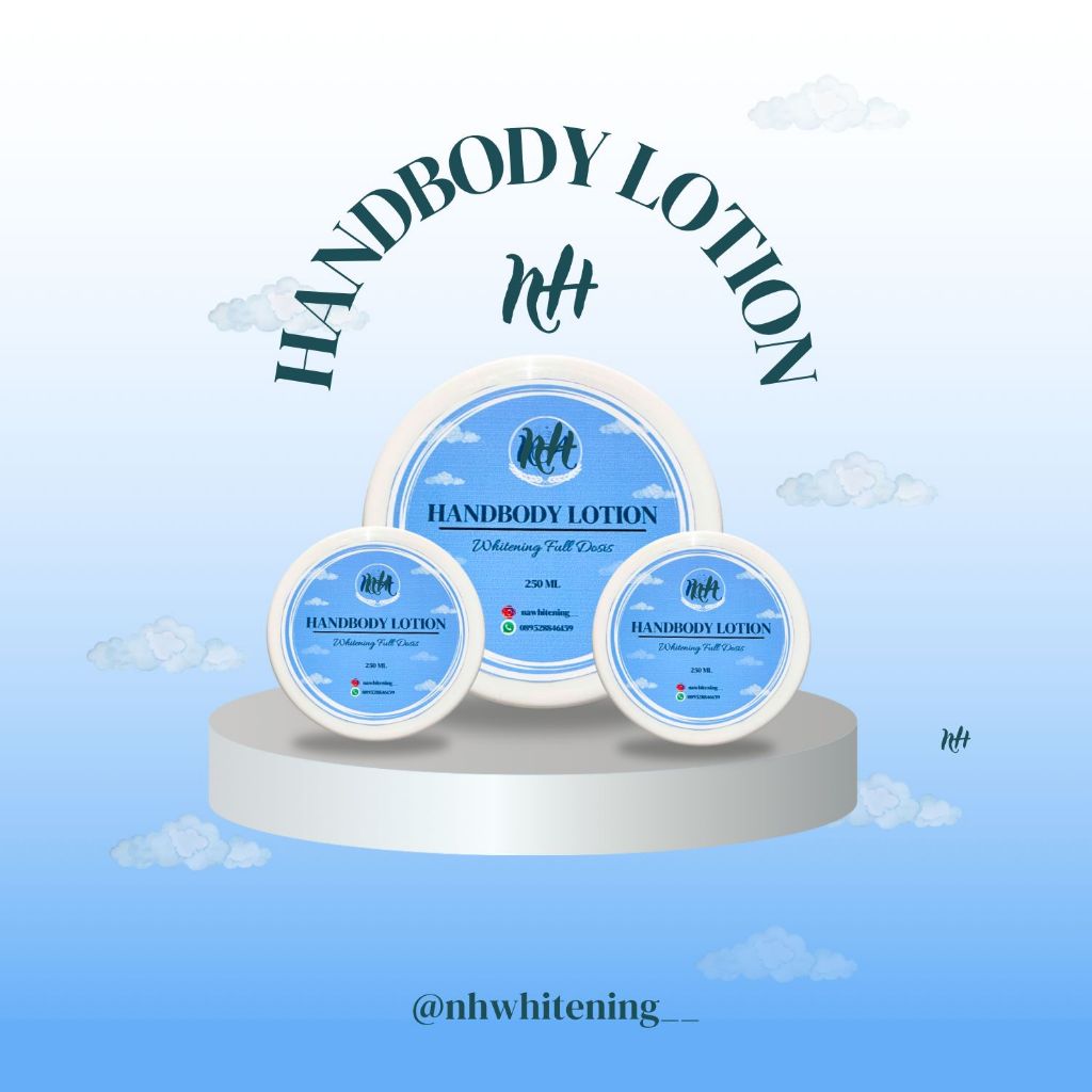 NH Whitening Lotion Pencerah Tubuh - Kulit Cerah dan Sehat