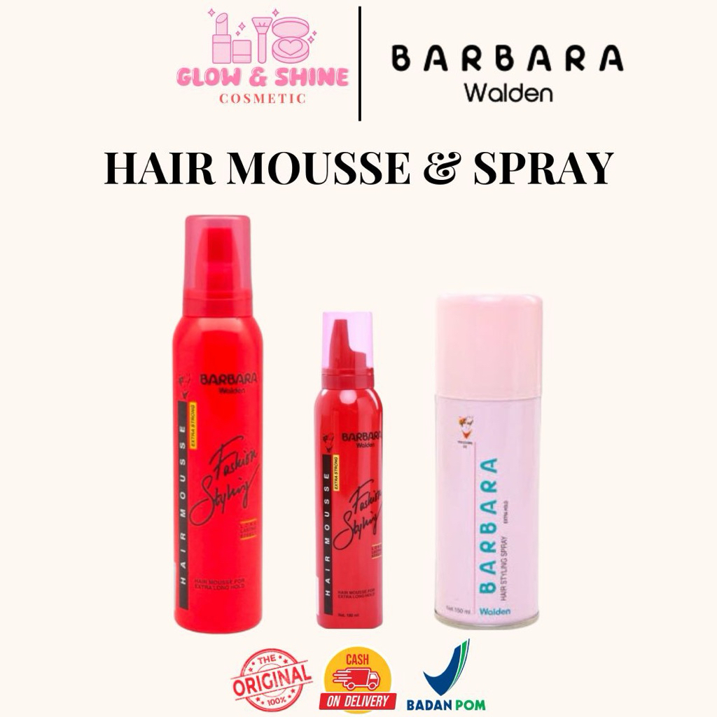 BARBARA HAIR MOUSSE & SPRAY