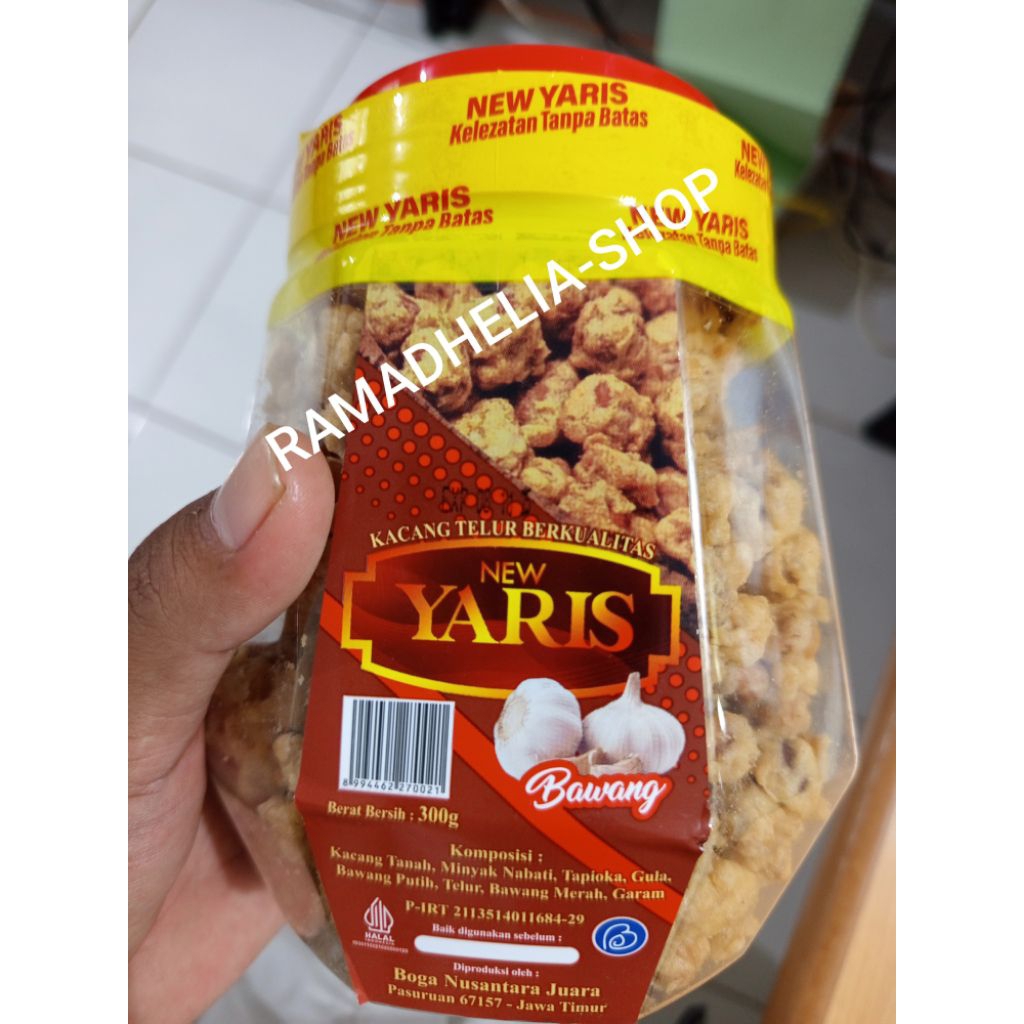 

KACANG TELUR NEW YARIS 300GR