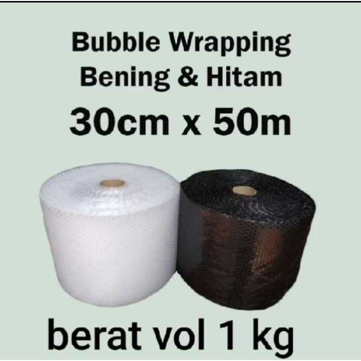 

[Shopingbpn] BUBBLE WRAP / BUBBLE PELINDUNG PAKET / BUBBLE WRAP ROLL / BUBBLE GELEMBUNG / BUBBLE WRAP PACKING / BUBBLE WRAP 30 CM X 50 MM