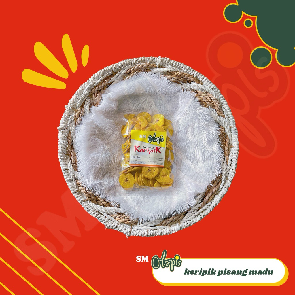 

KERIPIK PISANG MADU 250-450 GRAM OLEH OLEH CILACAP ENAK MURAH