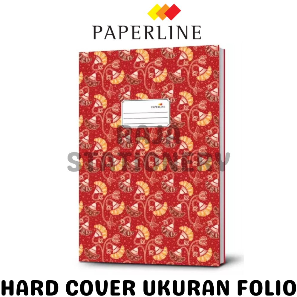 

KODE Y64G Paperline Buku Tulis HARD COVER 2 Sheets Folio BESAR F4 2 Lembar Garis Kantor