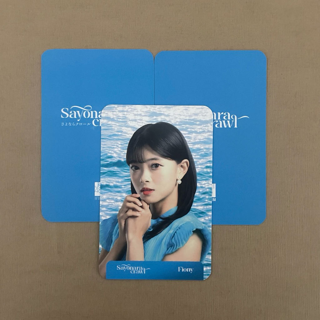 Photocard Fiony JKT48 Sayonara Crawl