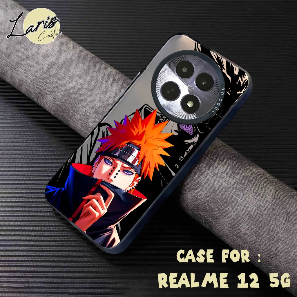 Case Realme 12 5G - Realme 13 5G Casing Realme Premium Matte Hard Casing - Case IMD - Case Hologram 