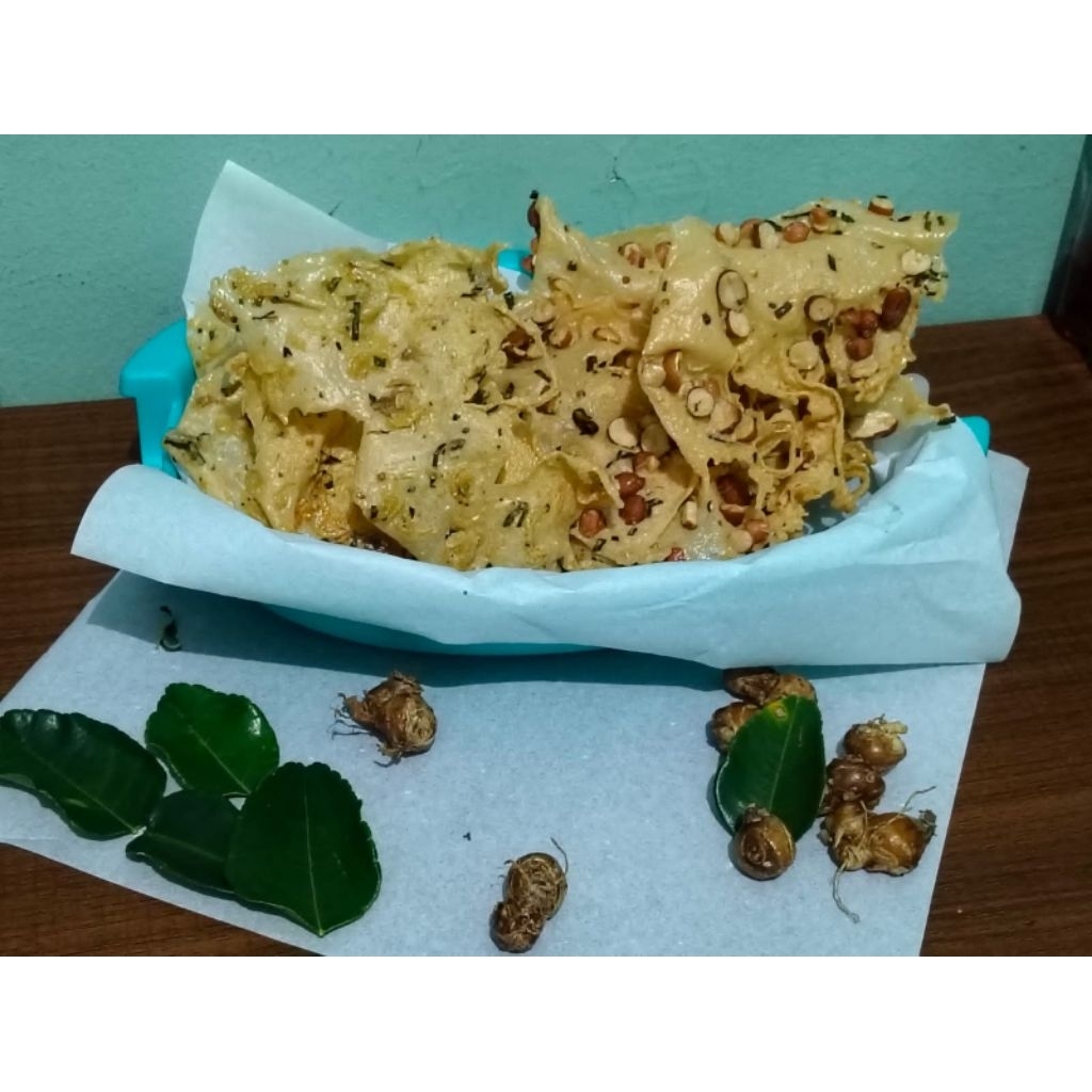 

AYUBI Snack-Rempeyek home made kemasan 250gr