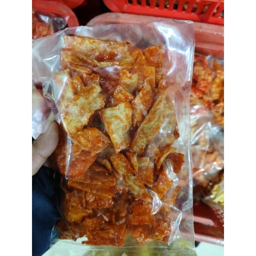 

keripik basah Sanjay khas padang