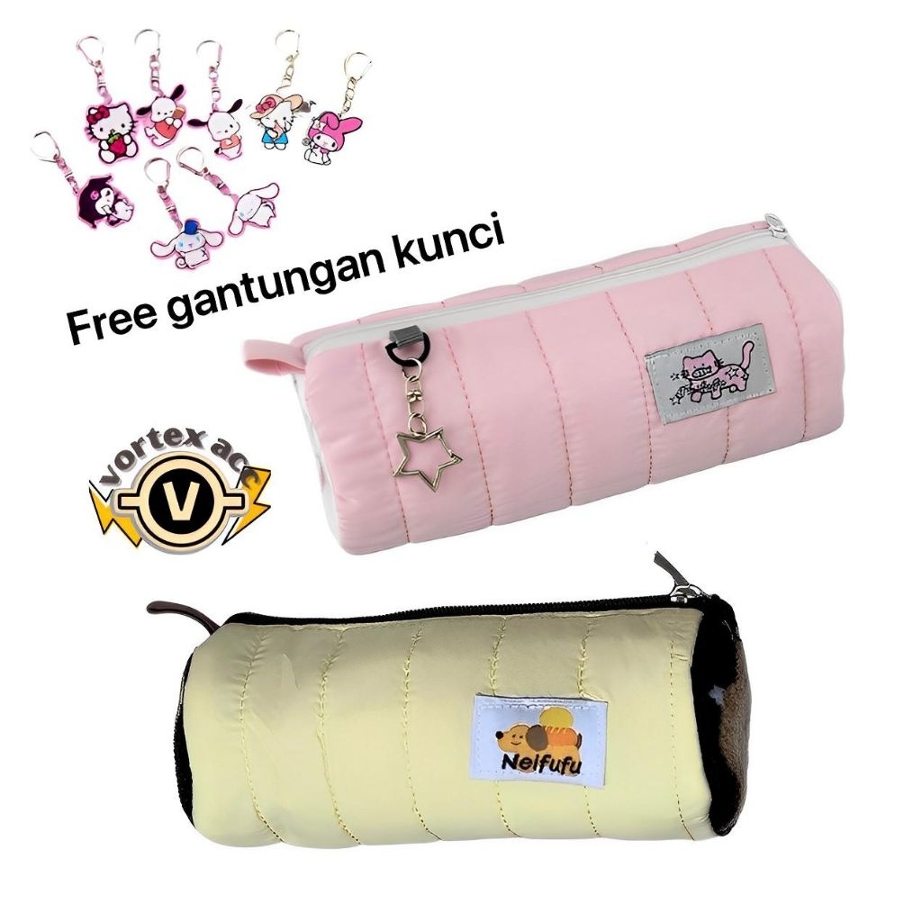 

KOTAK PENCIL LUCU KOREA IMPORT ROLL CAKE SERBAGUNA BAHAN LEMBUT SB-2