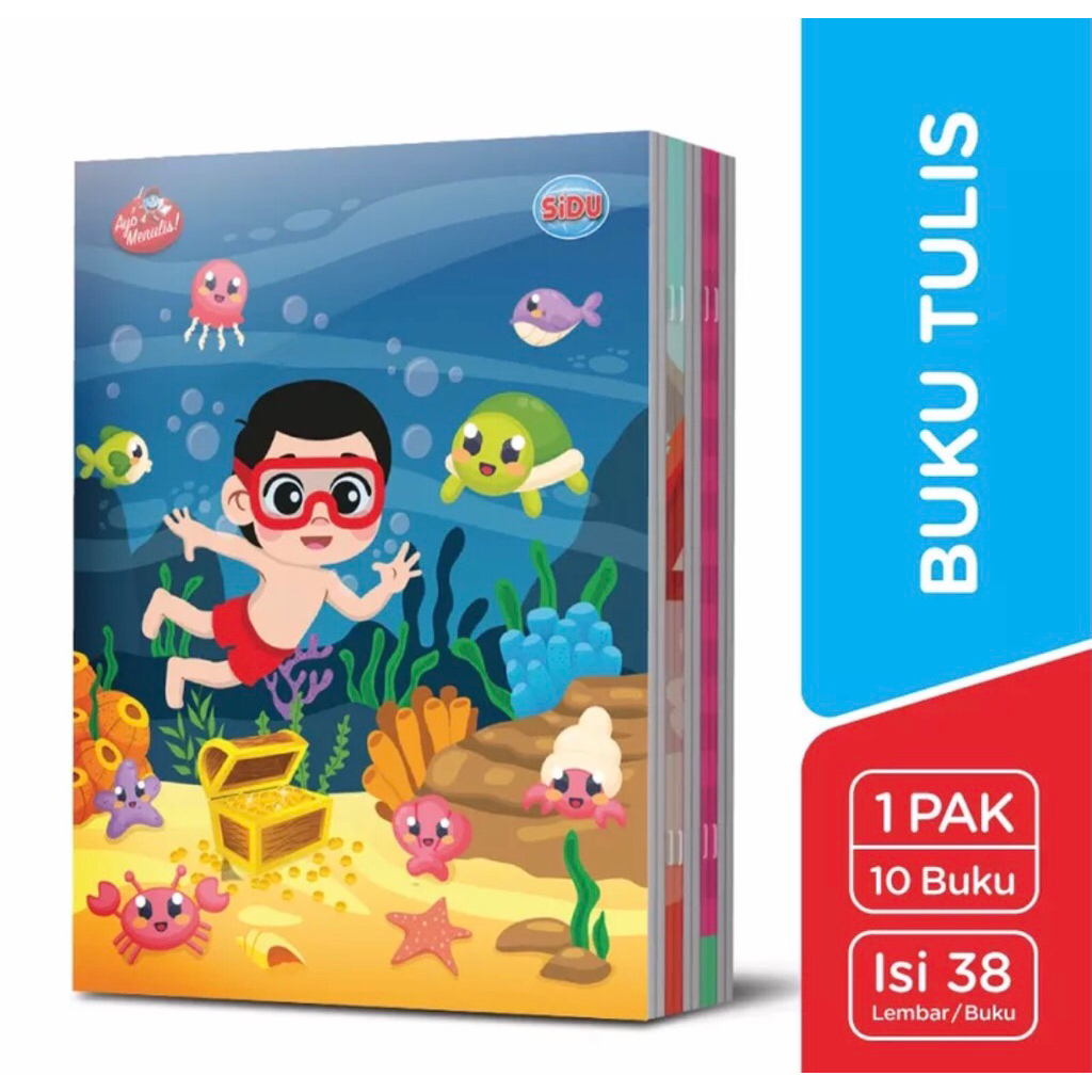 

Buku tulis Sidu 38 lembar