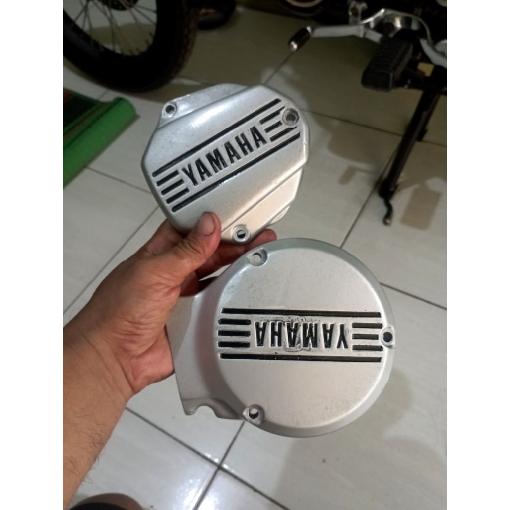 tutup bak kopling kanan kiri original copotan rx king kobra