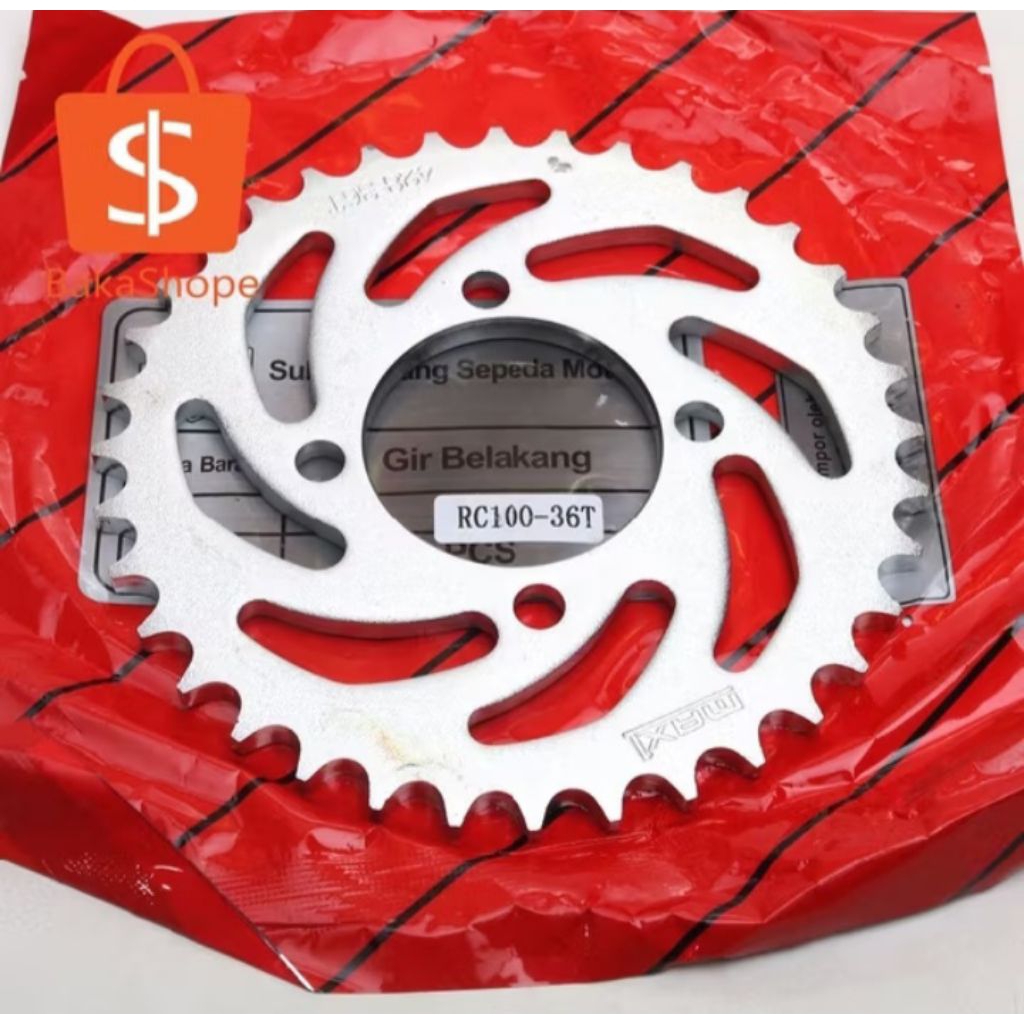 GEAR GIR GER BELAKANG 428 SUZUKI RC / SHOGUN 110 R NEW / SMASH 110 NEW / SHOGUN 125 SP / SATRIA R RU