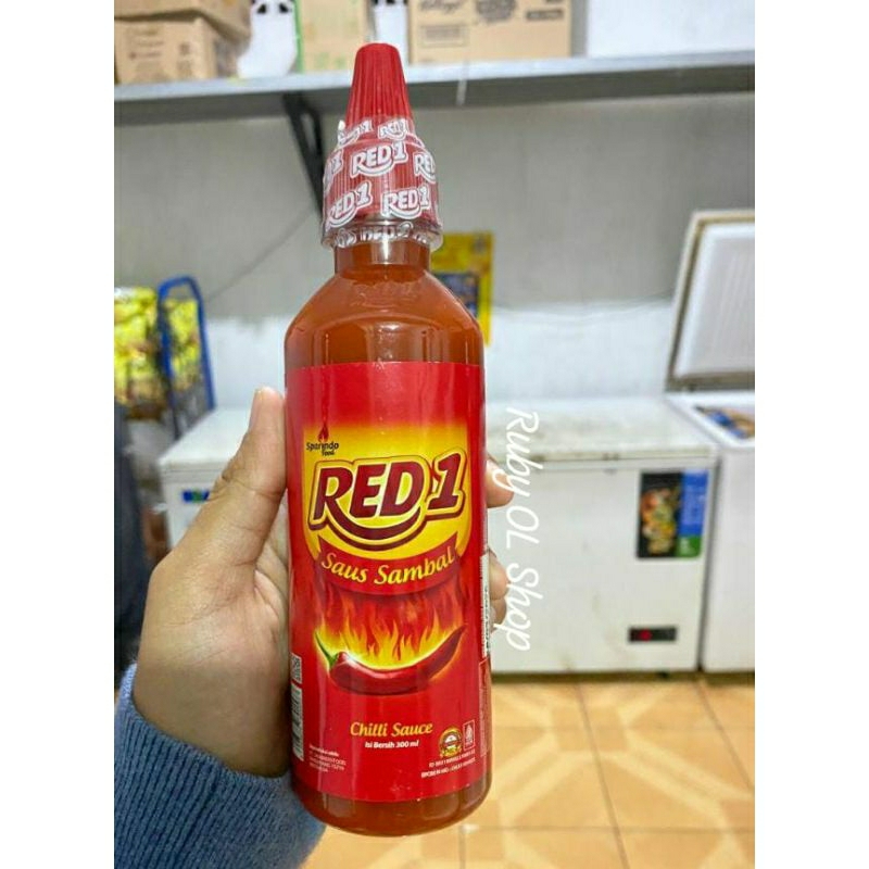 

RED 1 SAUS SAMBAL 300 ml (Chilli Sauce) || RED 1 Saparindo Food || RED 1 Saus Sambal