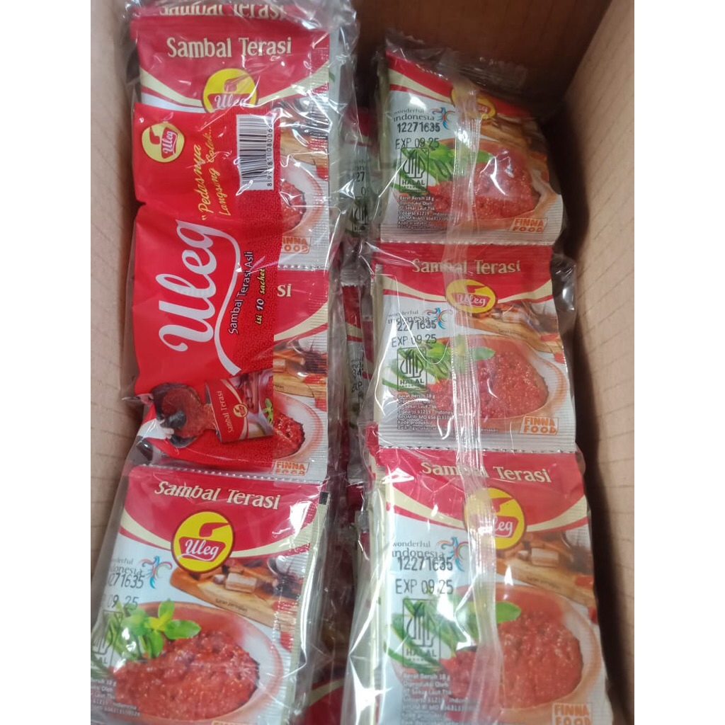 

fina sambel terasi Sachet (10x21gr)