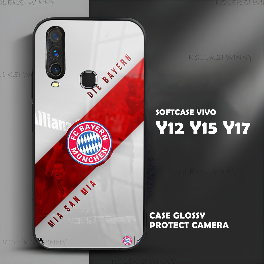 WD17 Softcase VIVO Y12 Y15 Y17 | Case Pelindung Kamera | Casing Vivo Glosy Aesthetic Lucu Keren | Ba