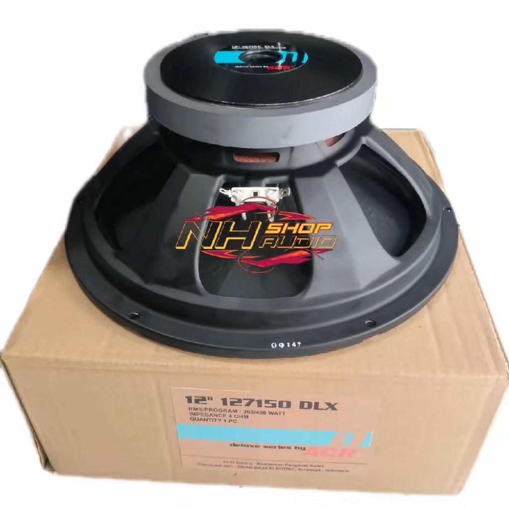Speaker ACR 12" 127150 DLX 12inchi 400watt Speaker acr 127150 speaker Acr DELUXE 127150 speaker 12in