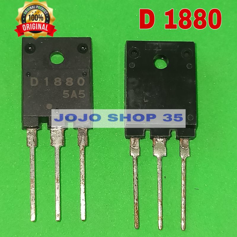 1pc ORIGINAL TRANSISTOR D1880 D 1880   transistor horisontal d1880