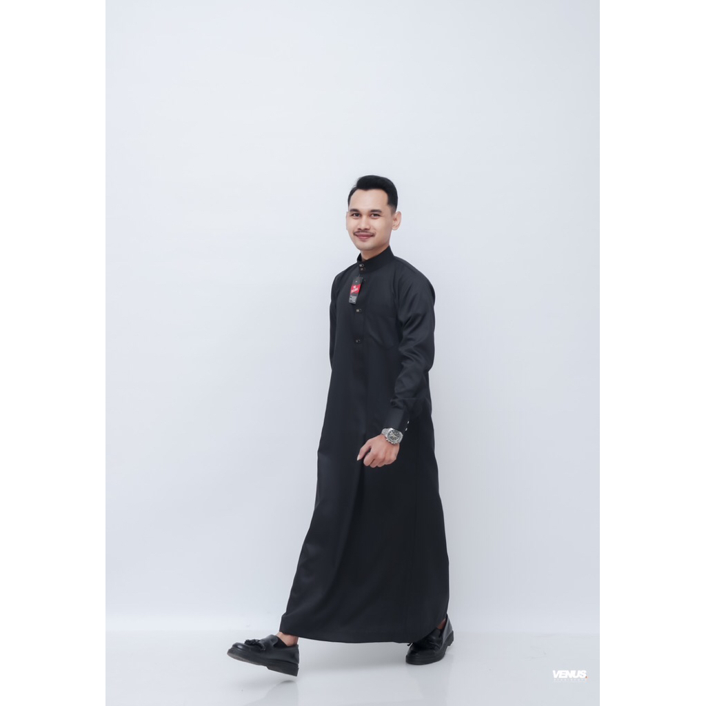 jubah pria premium / jubah slimfit/ jubah alharamain / jubah laki laki /jubah premium / gamis pria /