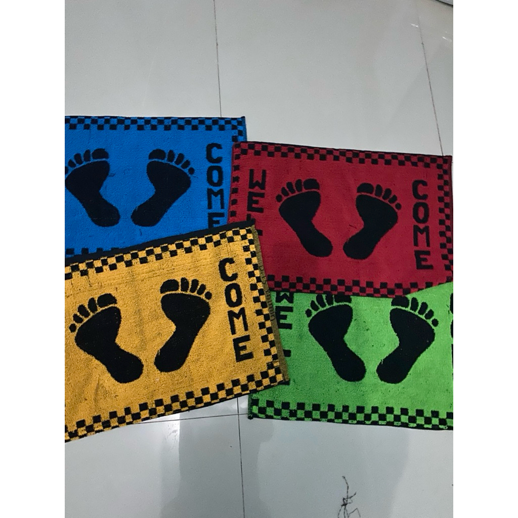 keset handuk lembut/keset handuk tebal / keset handuk karakter