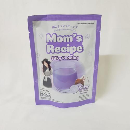 

mom's recipe silky pudding taro 110g kemasan pouch