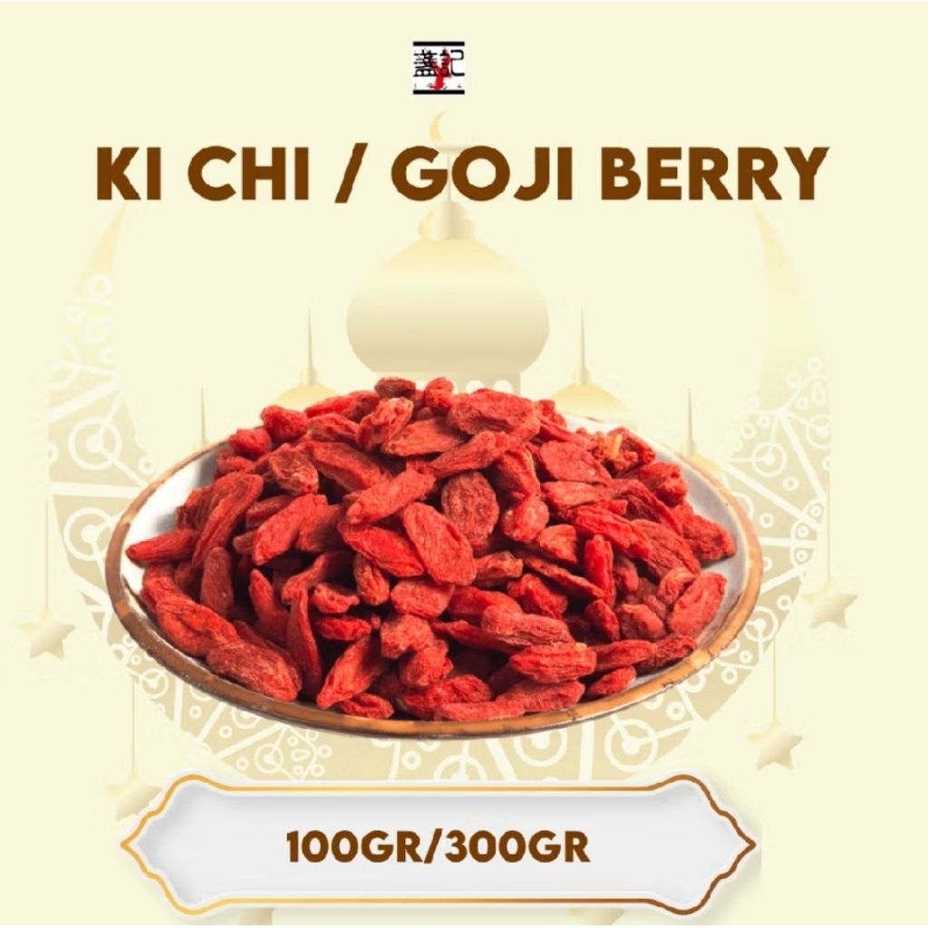 

Ki Chi Goji Berry Kiche Ki Ci Merah Premium 100% Original