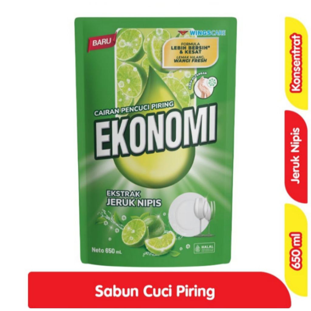 sabun cuci piring ekonomi 650ml +packing dus