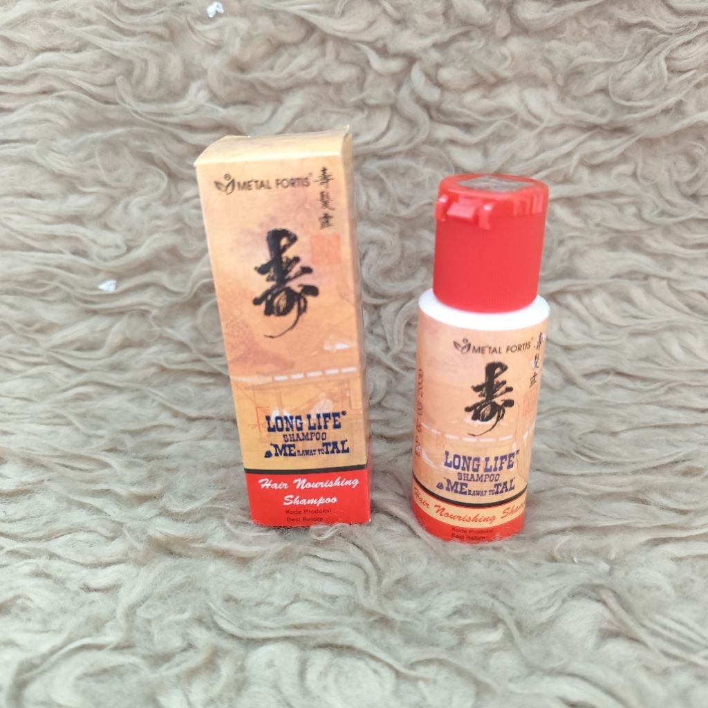 Metal Fortis shampo 60ml sampo rambut panjang