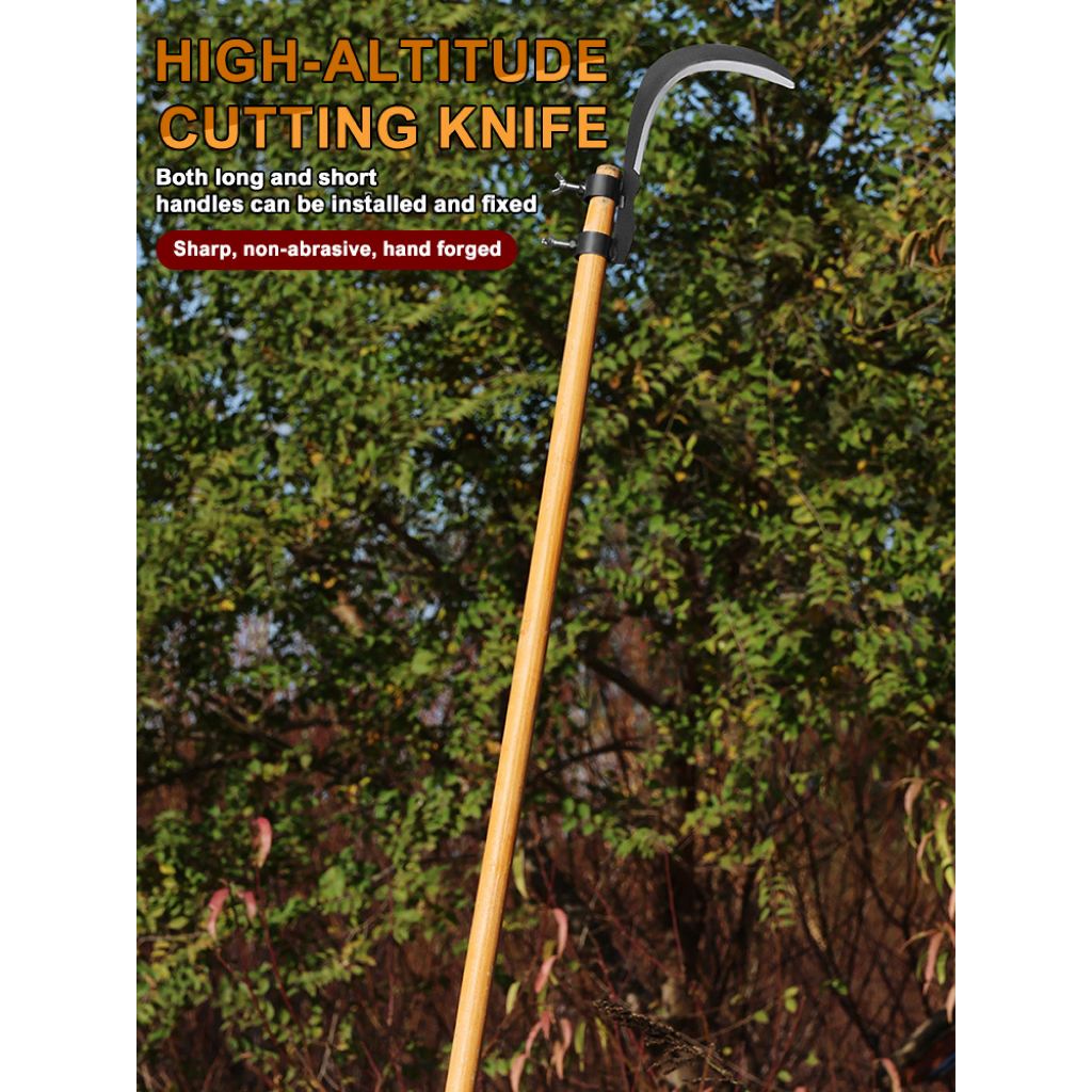 Terbaik Adjustable Sabit Pisau pinang untuk memotong rumput air, memetik buah di dataran tinggi,