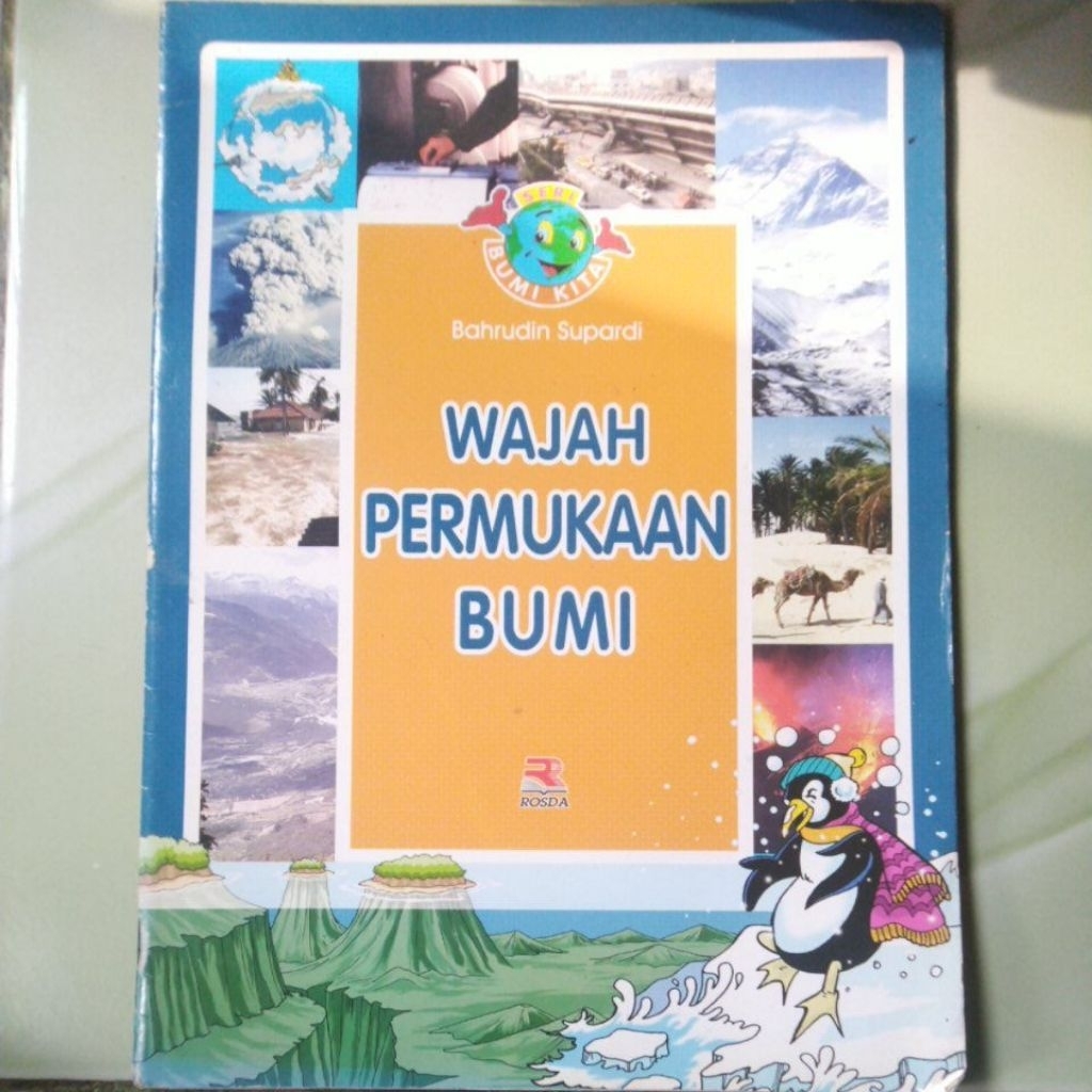 Buku Anak Seri Bumi Kita Wajah Permukaan Bumi