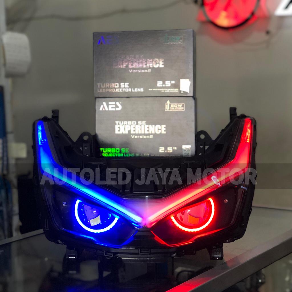 BILED PCX 160 GEN 2 2025 CUSTOM BILED AES TURBO SE EXPERIENCE V2 FULL SET REFLEKTOR