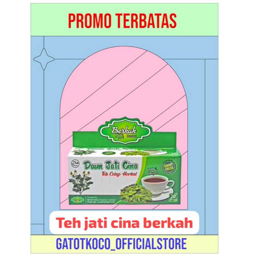 

TEH Celup Herbal Daun Jati Cina Berkah | TEH PELANGSING