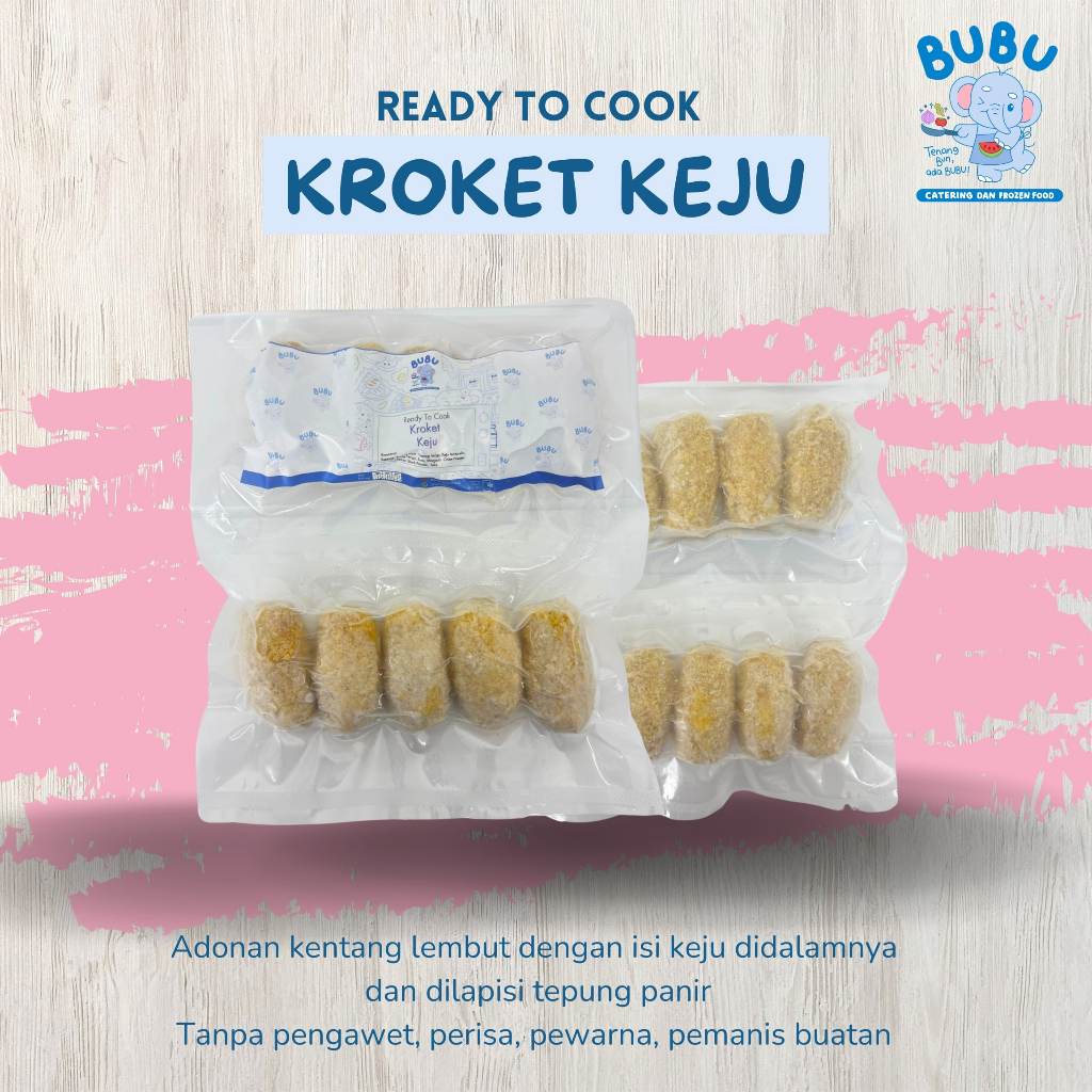 

KROKET KEJU ORIGINAL BUBU FROZEN FOOD 250gr