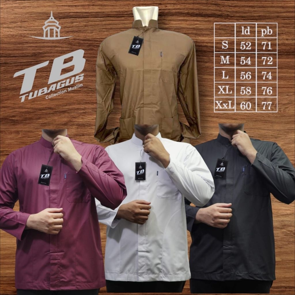 Baju Koko Haibah premium Koko pria