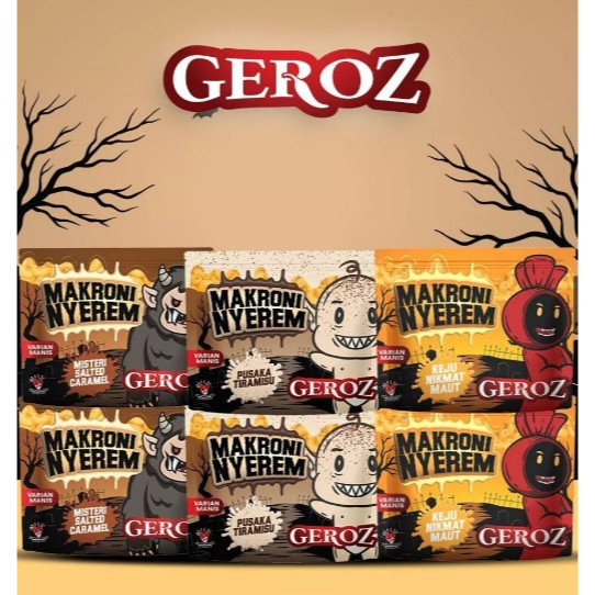 

Enak Geroz - Varian Manis - Makroni Nyerem bundling 6