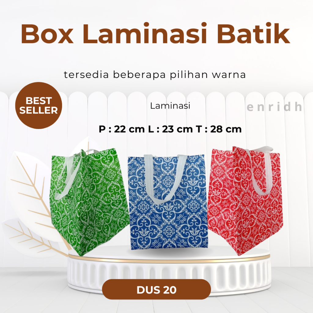 

TAS HAJATAN LAMINASI BATIK/ TAS BOX NASI/ TAS LAMINASI/ TAS HAJATAN BOX LAMINASI BATIK UKURAN DUS 20X20