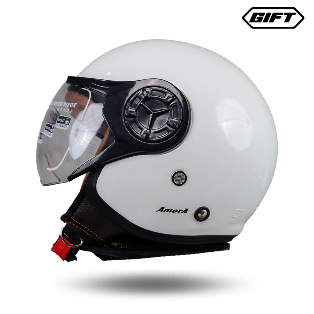 Helm BOGO GIFT AMORA half wanita hijab/helm cewek/helm wanita/helm hijab/helm dewasa/helm murah