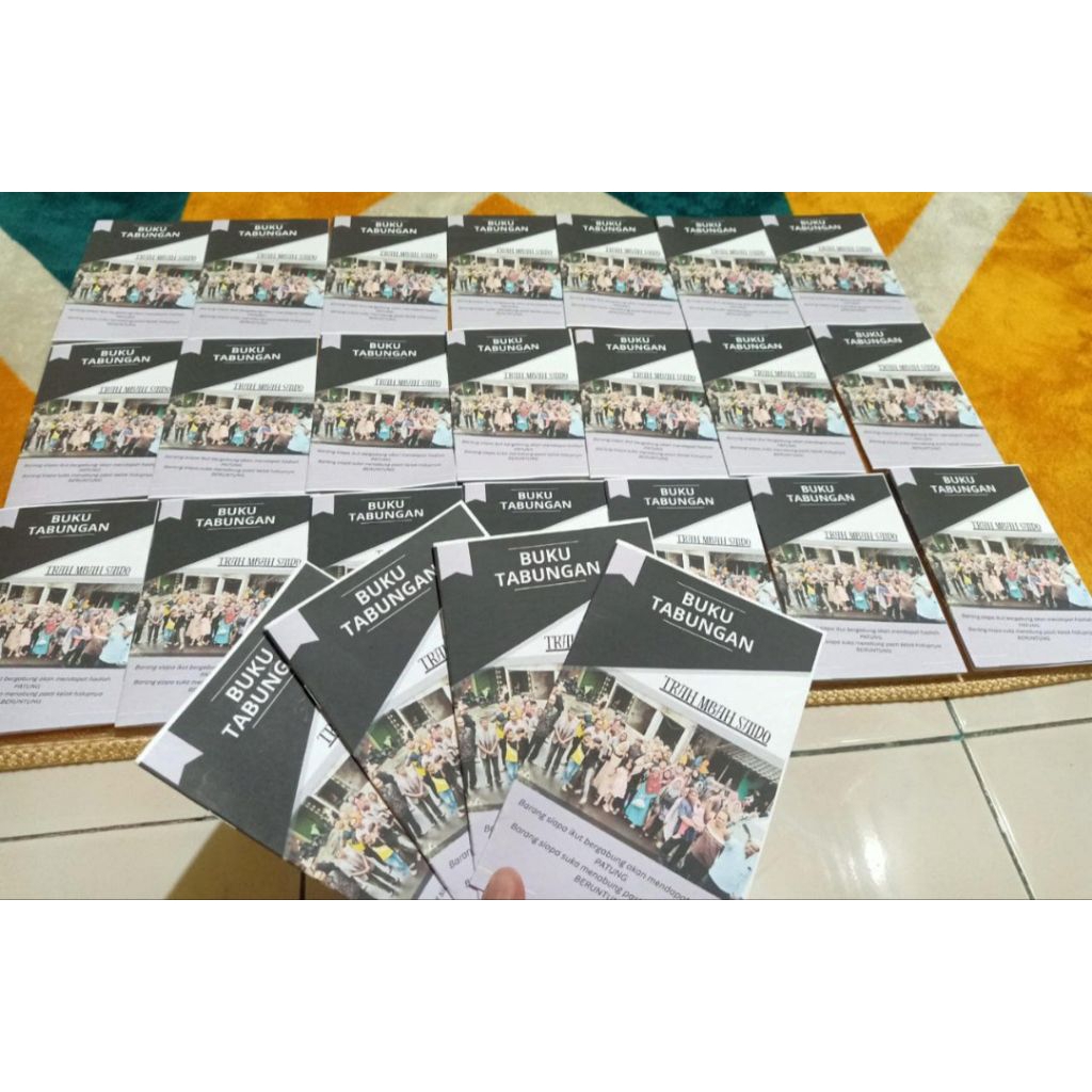 

Buku tabungan keluarga # arisan keluarga free custom dan design