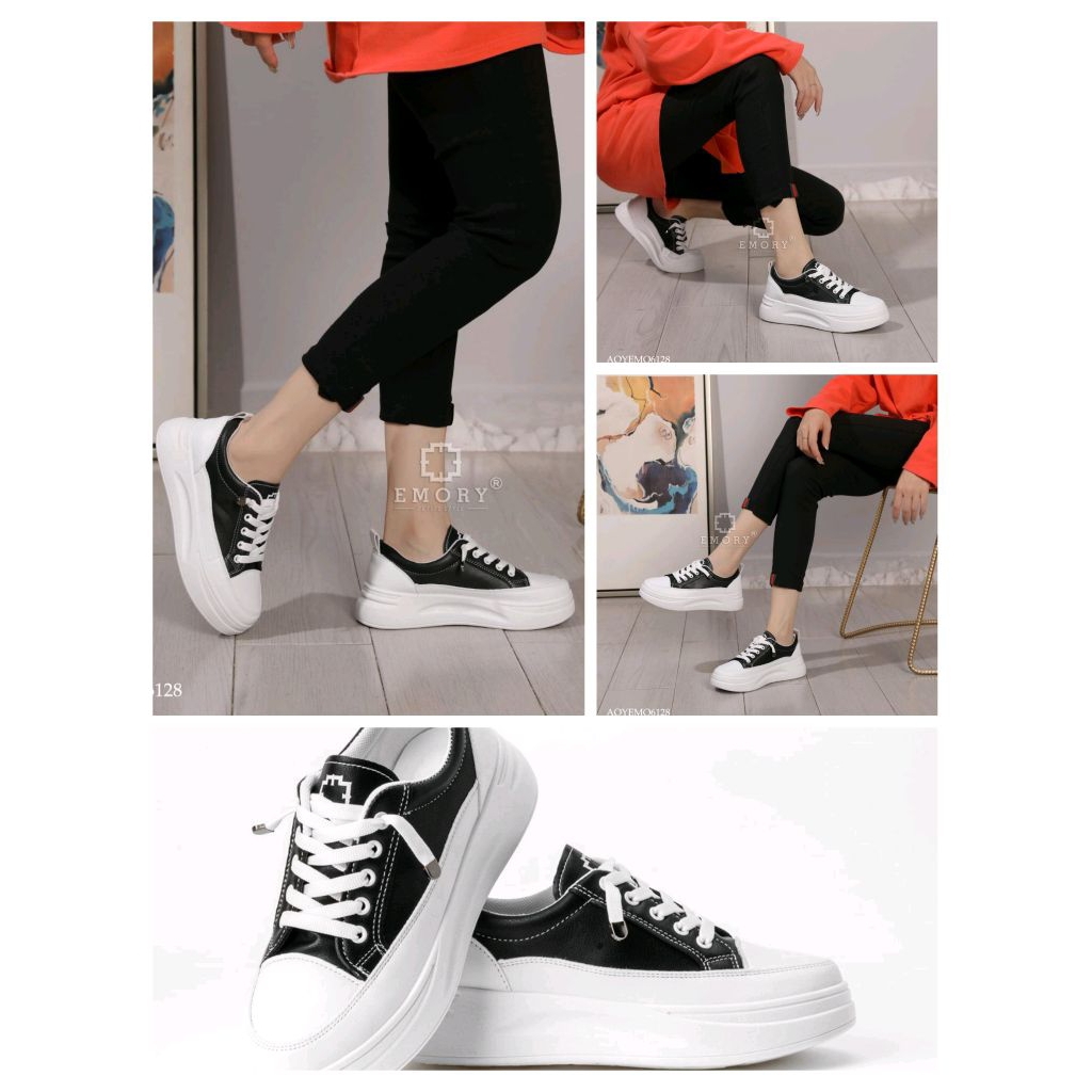 TASBATAMUNIQUE - EMORY Tara AQYEMO6129 sepatu sneaker wanita / sepatu sekolah remaja wanita