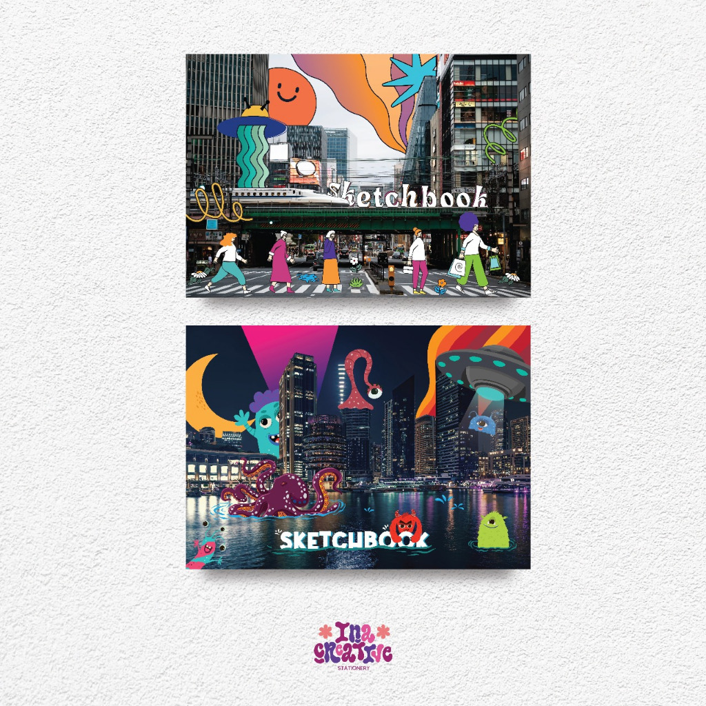 

Ina Creative Sketchbook A4 (20 Lembar)| Sketch Book Buku Gambar| Buku Sketsa| Sketchbook Drawing| Buku Gambar Deluxe